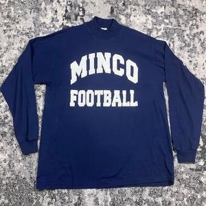 Vintage 70s Mockneck‎ Shirt Gator Sportswear Minco Football Oklahoma